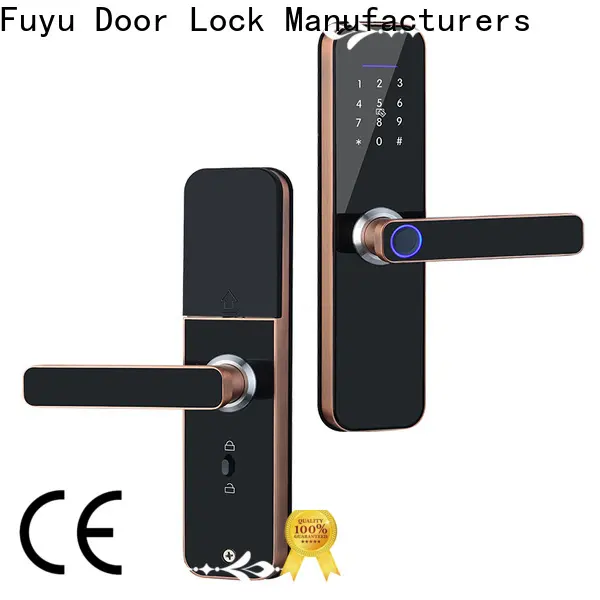 FUYU high security hotel card lock system for sale for entry door 1