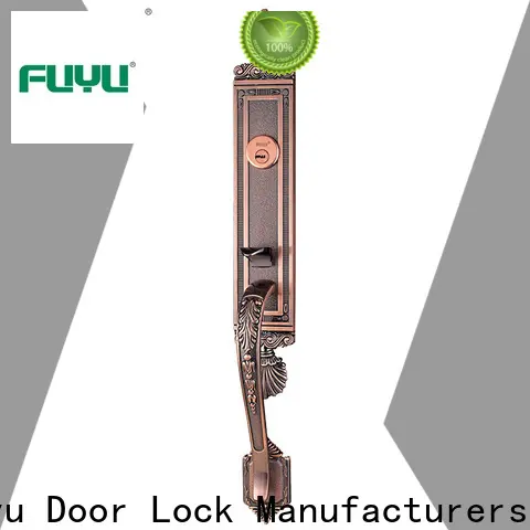 FUYU high security electronic fingerprint door lock in china for residential 1
