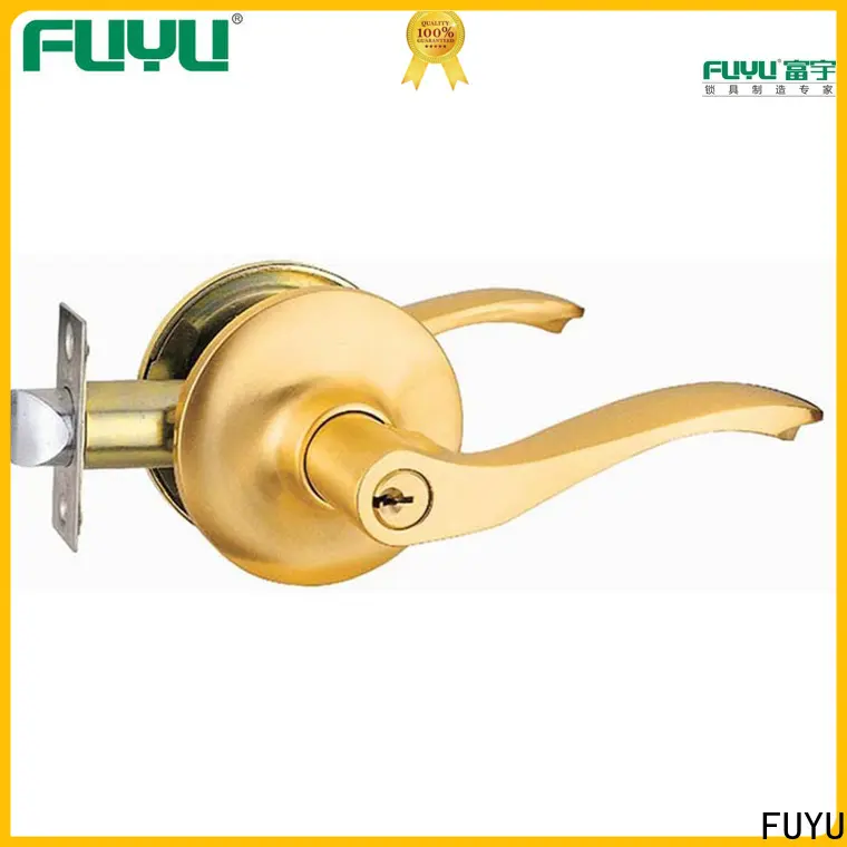 FUYU high security top rated door locks with latch for shop 1