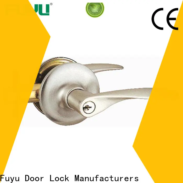 FUYU top fire exit door locks manufacturers for entry door 1