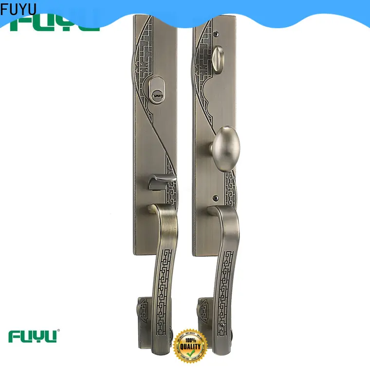 FUYU fingerprint doorlock in china for mall 1