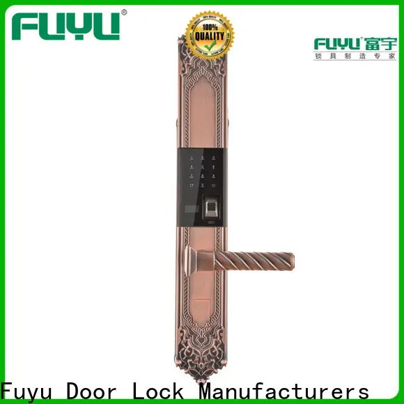 FUYU custom apartments with smart locks factory for entry door 1