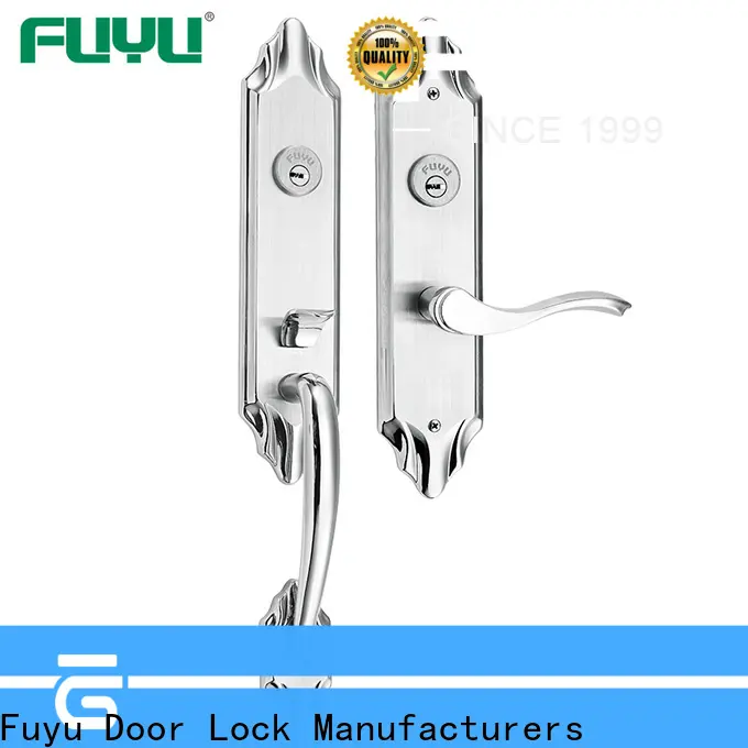 FUYU New exterior door lockset for sale for mall 1