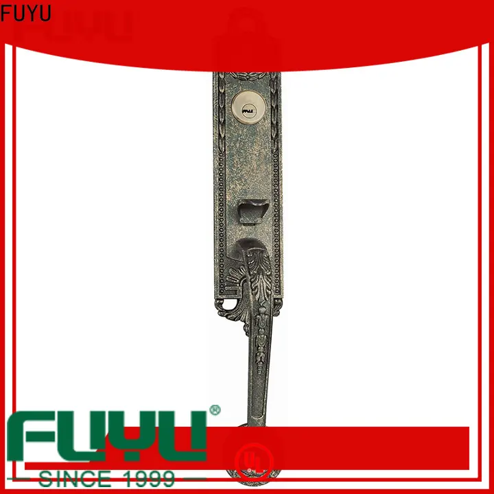 FUYU oem french door handles with locks company for entry door 1
