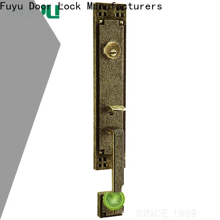 FUYU biometric exterior door lock manufacturers for entry door 1