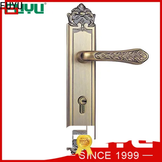 New mechanical lock color with latch for entry door 1