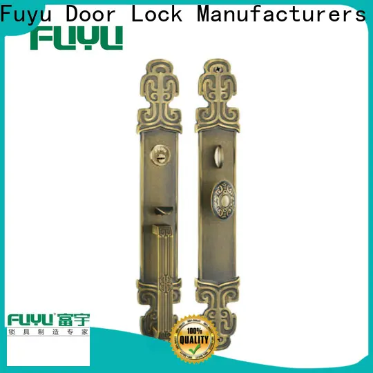 FUYU high-quality deadbolt locks and door knobs for sale for mall 1