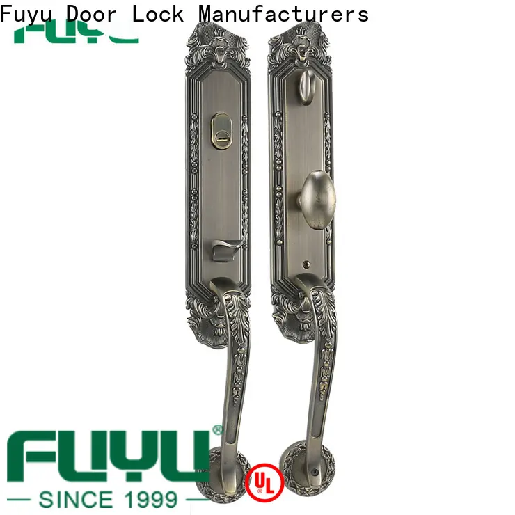 FUYU high security outdoor biometric door lock supply for entry door 1