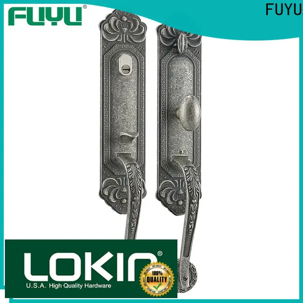 FUYU latest home security door lock system manufacturers for entry door 1