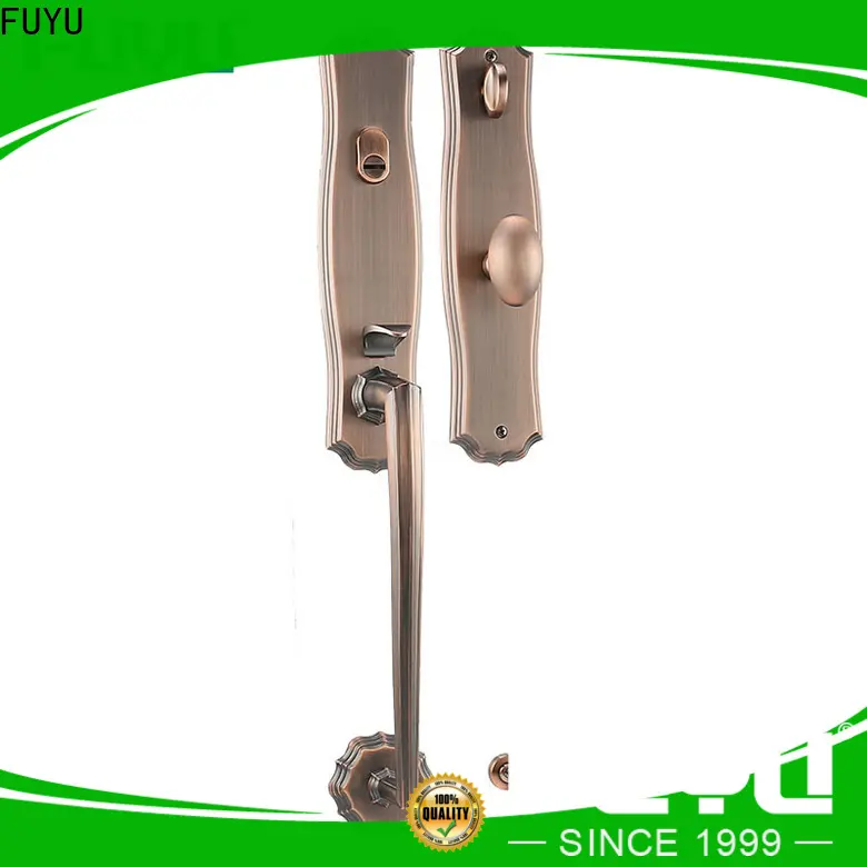 fuyu zinc alloy entry door lock die in china for mall 1