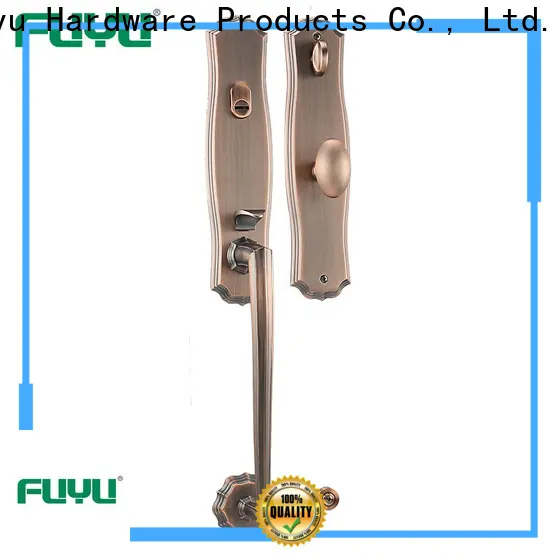 FUYU grip handle door lock company for mall 1