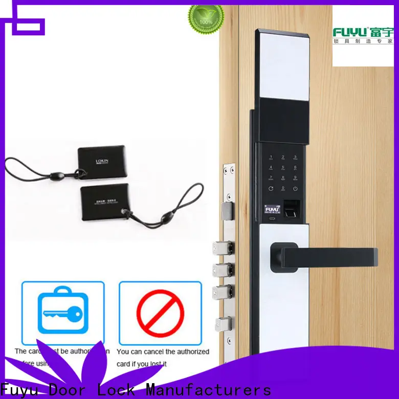 FUYU custom hotel room door locks in china for entry door 1