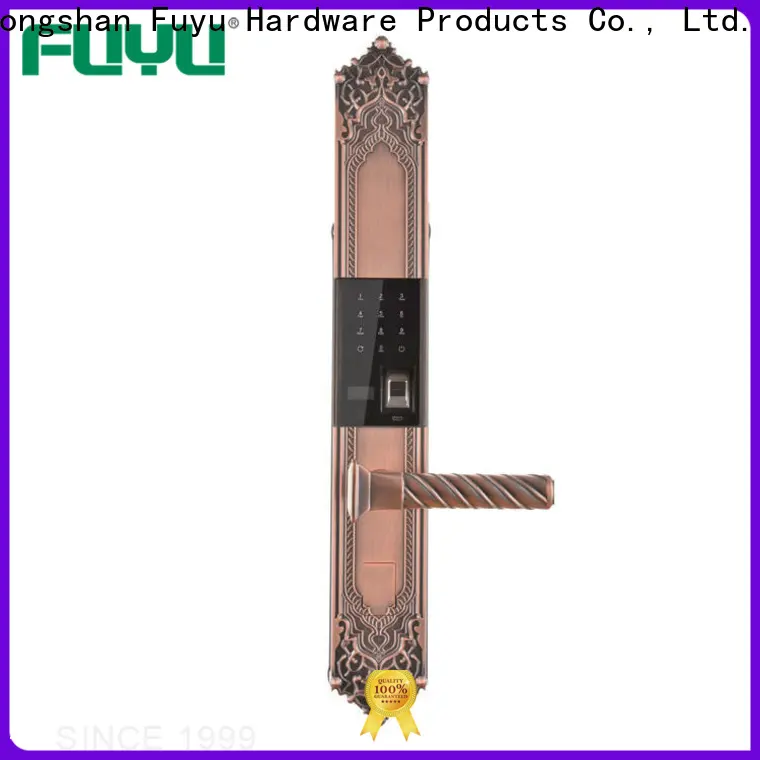 FUYU high-quality smart lock apartment door with latch for entry door 1