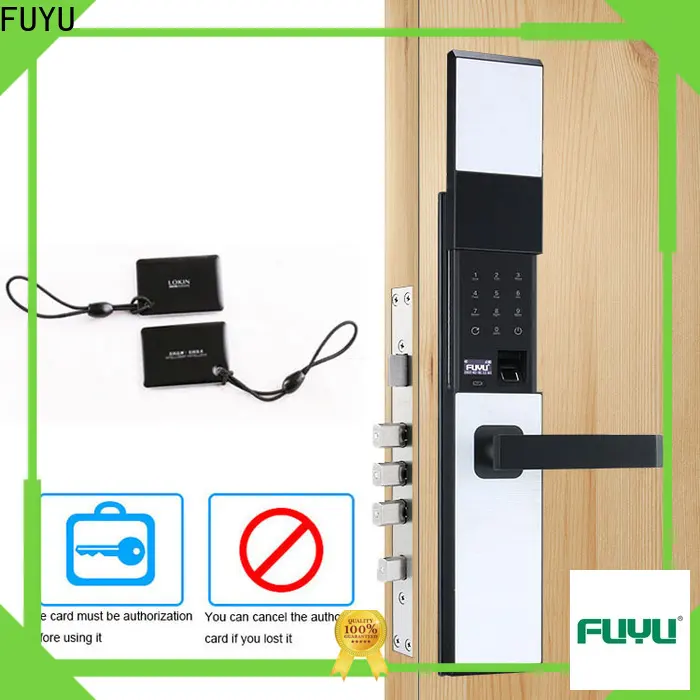 FUYU high security smart lock apartment building suppliers for building 1