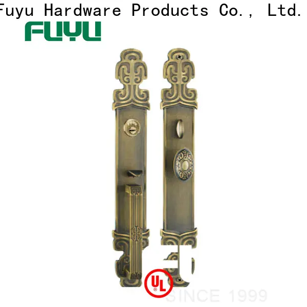 FUYU install home depot front door locksets in china for mall 1