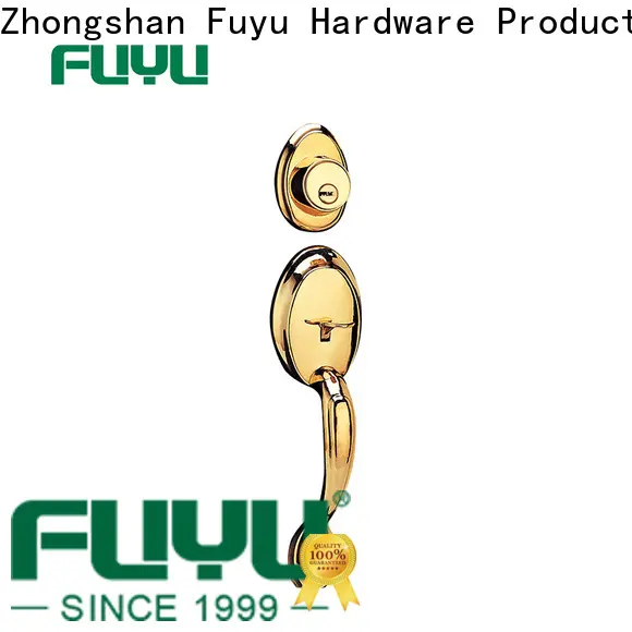 FUYU fuyu anti-theft zinc alloy door lock with latch for entry door 1