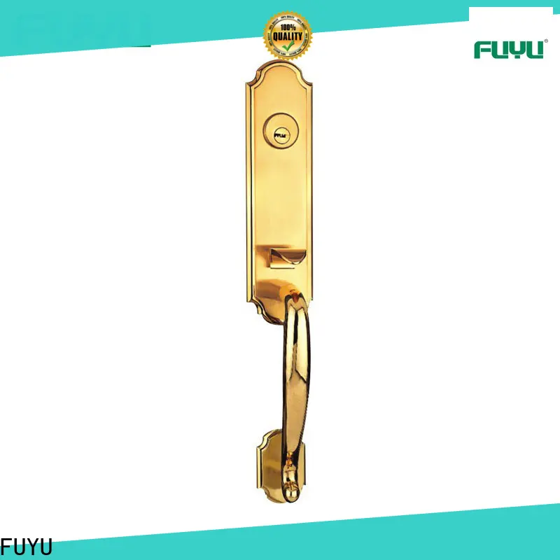FUYU exterior install front door lock manufacturers for shop 1