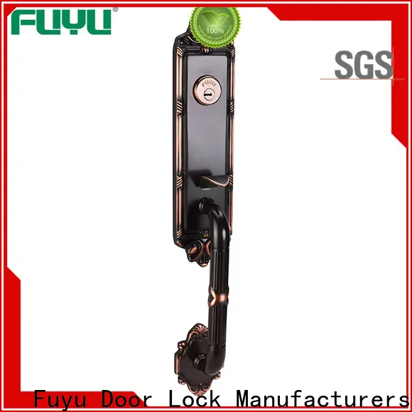 FUYU high-quality double door lockset with latch for mall 1