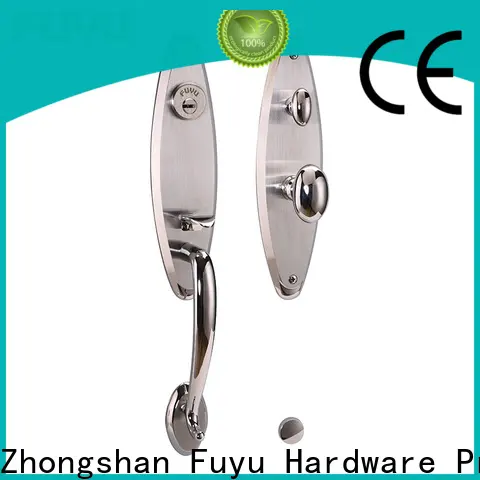 FUYU mortise double sliding door locks supply for mall 1