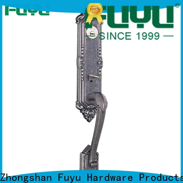 FUYU New install front door lock with latch for shop 1