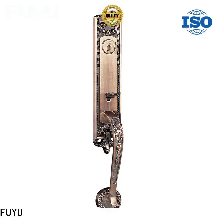 FUYU timber inside door lock in china for mall 1