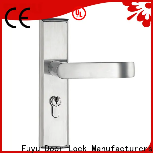 FUYU lock lock exterior door lockset in china for shop 1