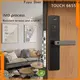custom hotel smart lock company for wooden door 1