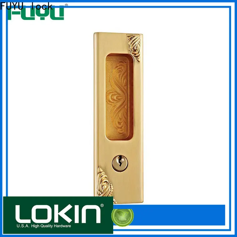FUYU lock die zinc alloy handle door lock in china for indoor 1
