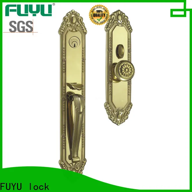 FUYU lock oem front door locks review with latch for wooden door 1