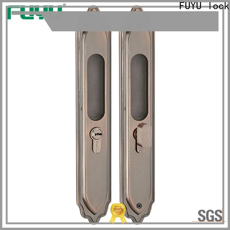 FUYU lock heavy duty sliding door lock for business for mall 1