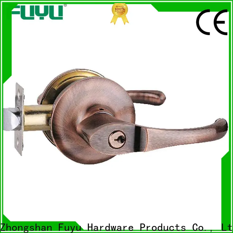 FUYU lock luxury double sided keyless gate locks in china for entry door 1