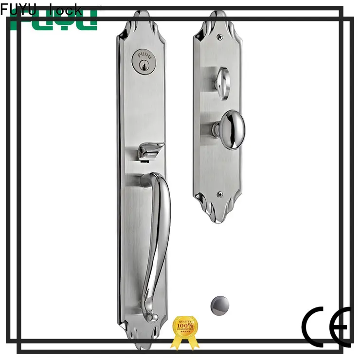 fuyu custom stainless steel door lock cylider for business for wooden door 1