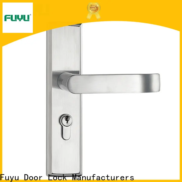 FUYU lock stainless lock cylinder with key in china for shop 1