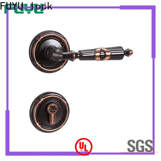 FUYU lock antique brass front door locks suppliers for home 1