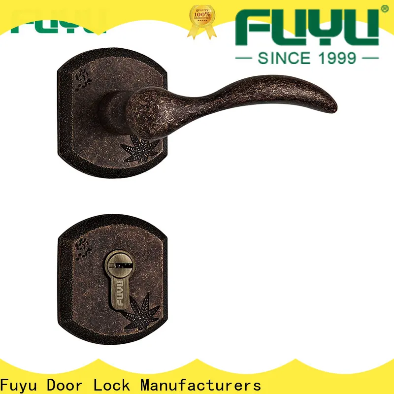 FUYU lock classical heavy duty front door locks suppliers for wooden door 1