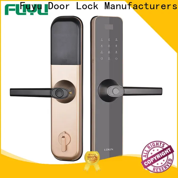 FUYU lock high security hotel key card system factory for wooden door 1