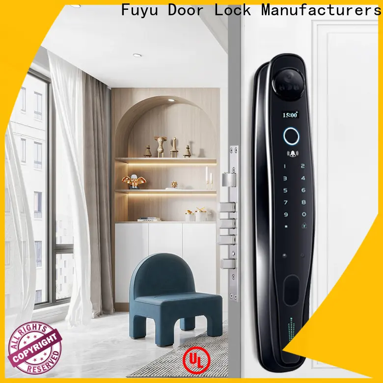 FUYU lock custom smart locks for hotels with latch for hotel 1