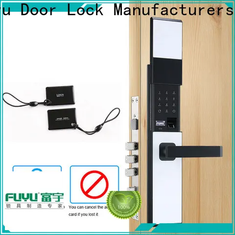 FUYU lock high security smart locks for apartment buildings factory for house 1