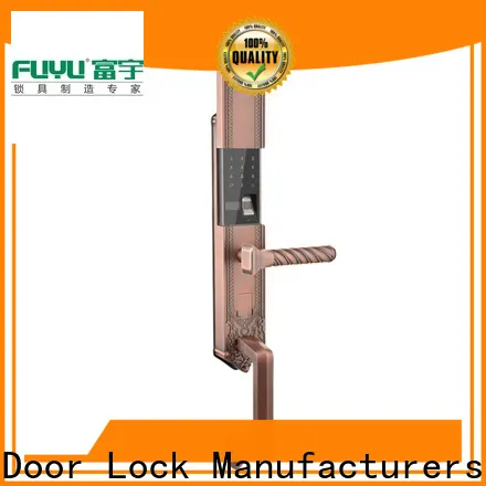 FUYU lock apartments with smart locks manufacturers for entry door 1