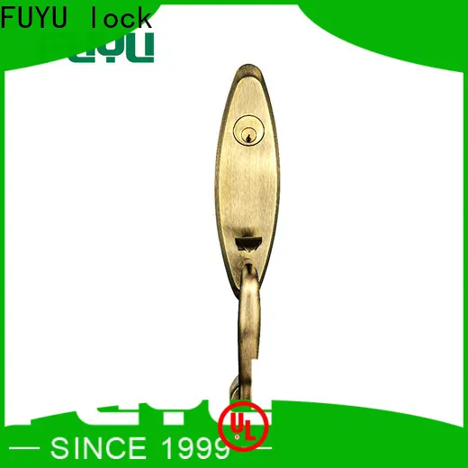 FUYU lock top wooden gate lock supply for mall 1