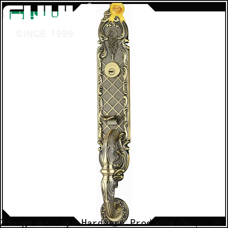 FUYU lock black best lock for front door for sale for entry door 1
