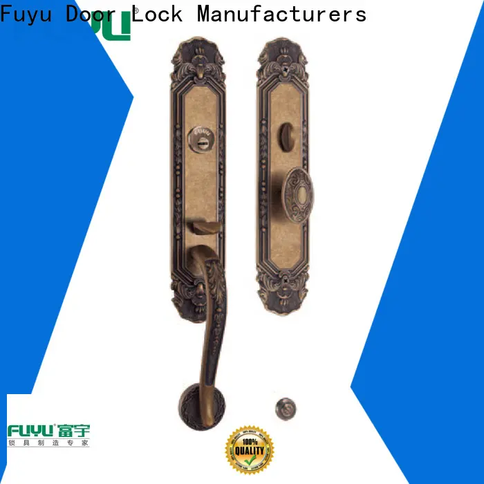 New door lock brass finish suppliers for wooden door 1