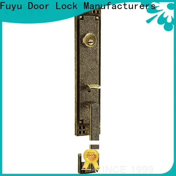 FUYU lock top screen door deadbolt lock company for mall 1