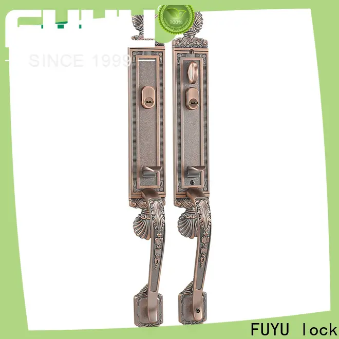 FUYU lock easy customized zinc alloy door lock in china for entry door 1