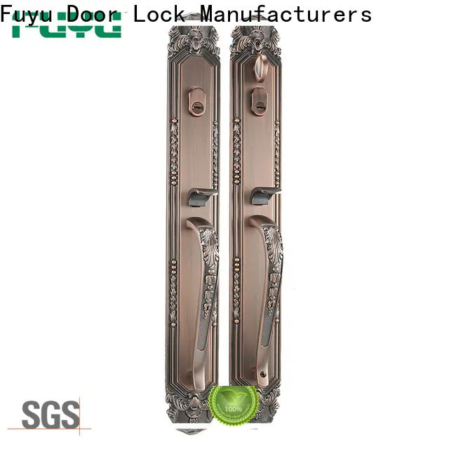 fuyu exterior double door locks factory for entry door 1