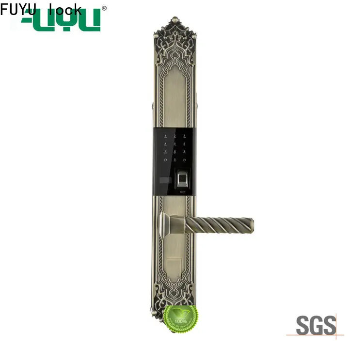 FUYU lock durable smart door lock apartment company for entry door 1