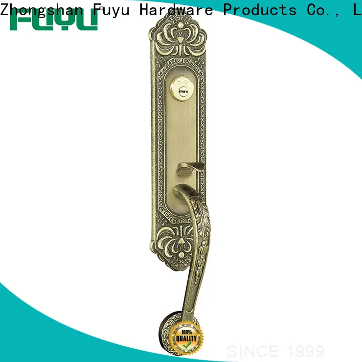 FUYU lock iron american style zinc alloy door lock factory for indoor 1