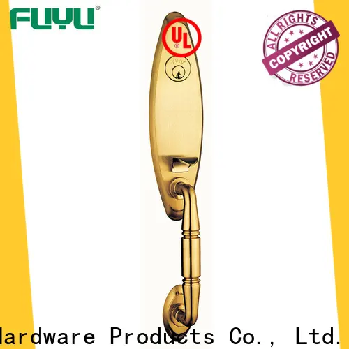 FUYU lock plate french door security lock manufacturers for mall 1