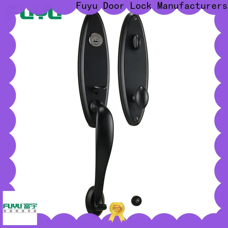 FUYU lock New french doors locksets in china for wooden door 1