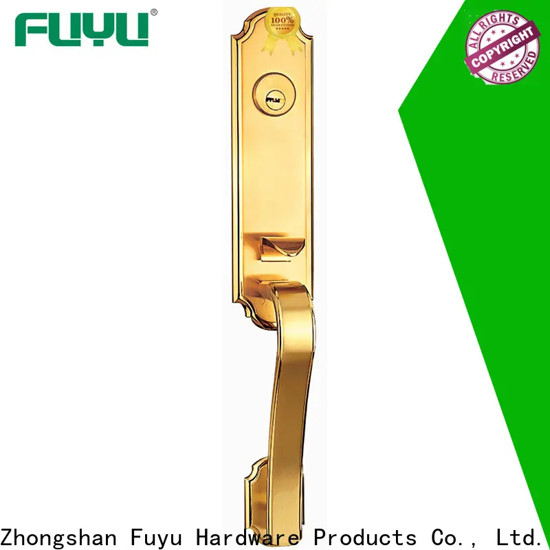 FUYU lock french doors locksets for sale for shop 1
